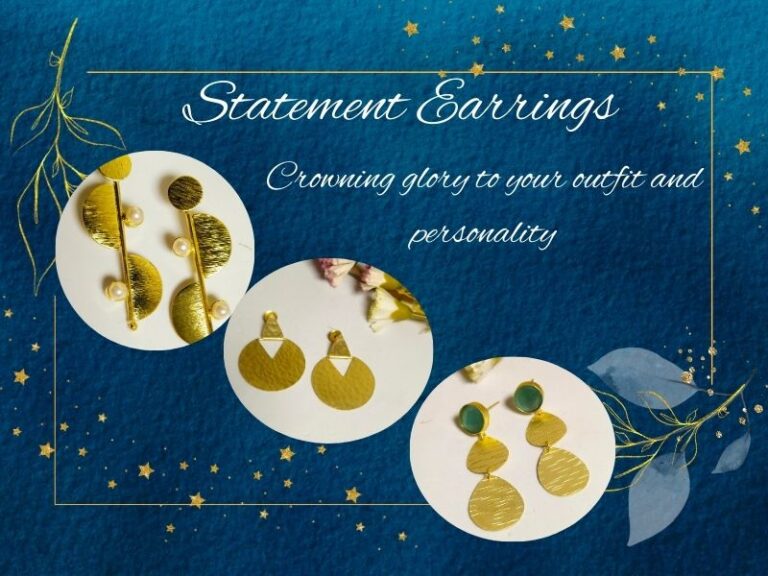 Statement earrings