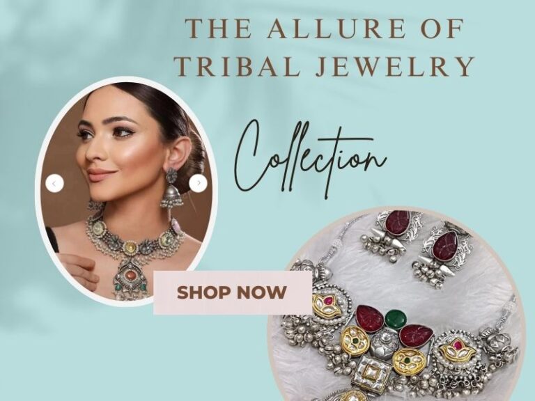 Tribal jewellery Silver replica jewellery oxidised jewellery