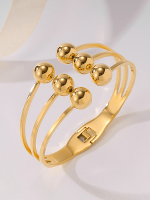 Adjustable Gold Polish Anti-Tarnish Bracelet – Shine That Lasts